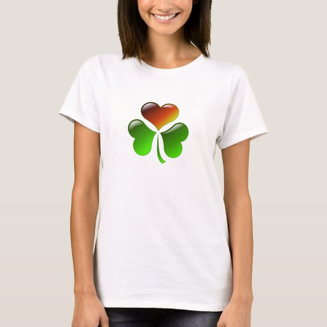 Shamrock Heart T-Shirt (Front)