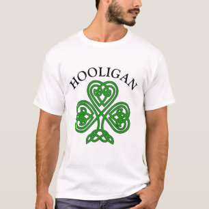Shamrock Hooligan Funny St. Patrick's Day T-Shirt