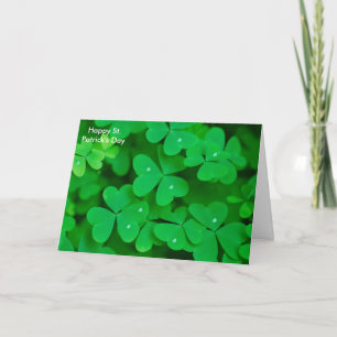 Shamrock image for Greeting Card