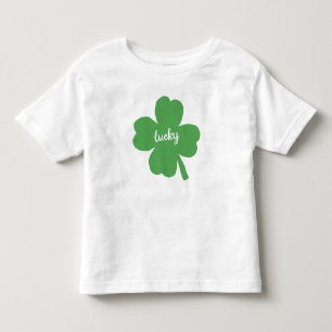 Shamrock Irish Painting Silhouette Kids T-Shirt