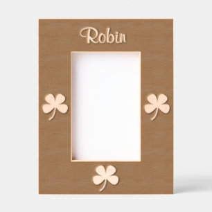 Shamrock Irish St. Patrick's Day 4Sean Etched Frames