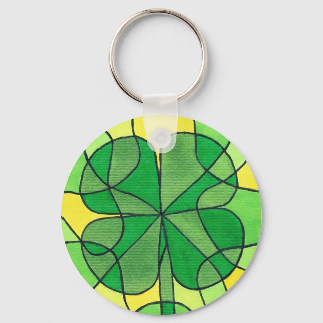 Shamrock Key Chain (Front)