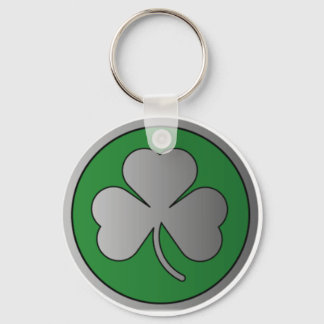 Shamrock Keychain