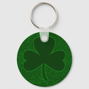 Shamrock Keychain