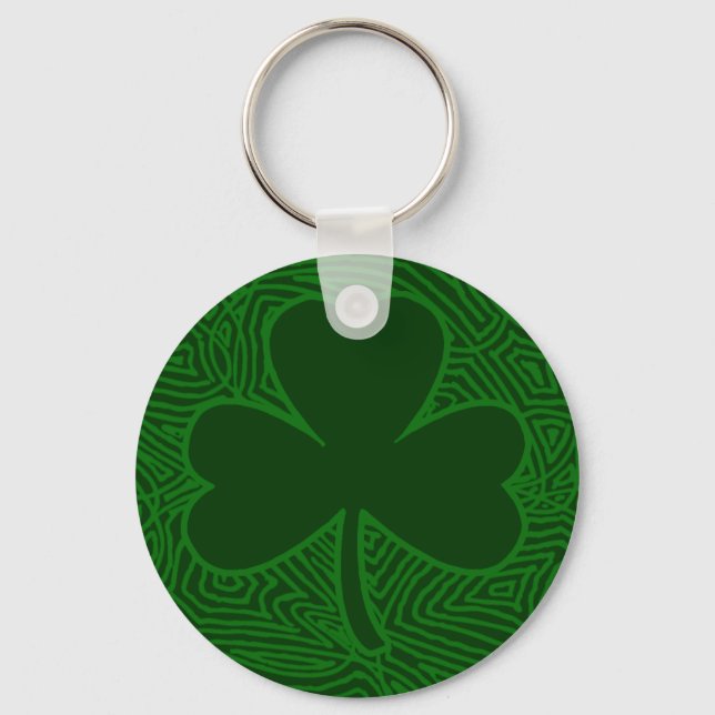 Shamrock Keychain (Front)