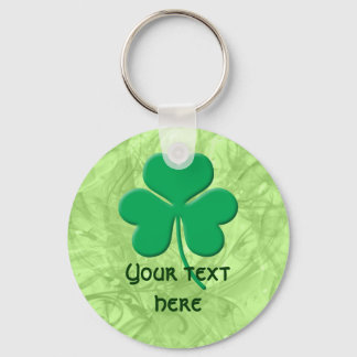 Shamrock Keychain
