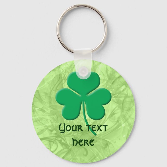 Shamrock Keychain (Front)