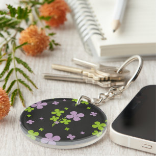 Shamrock Keychain