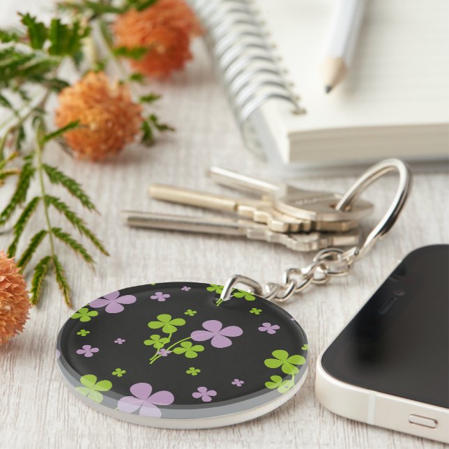 Shamrock Keychain (Front Right)