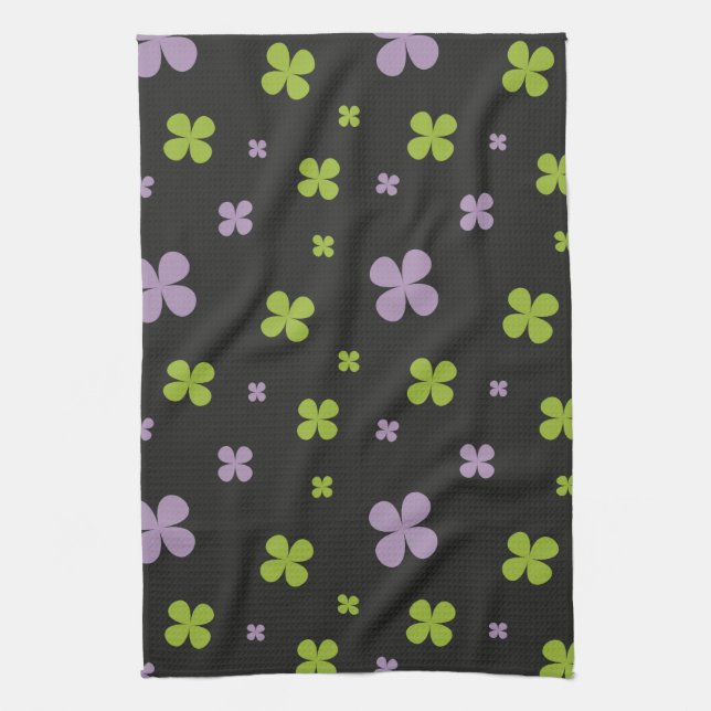 Shamrock Kitchen Towel (Vertical)