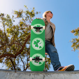 Shamrock Leaf Skateboard