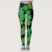 Shamrock Leggings (Customizable)