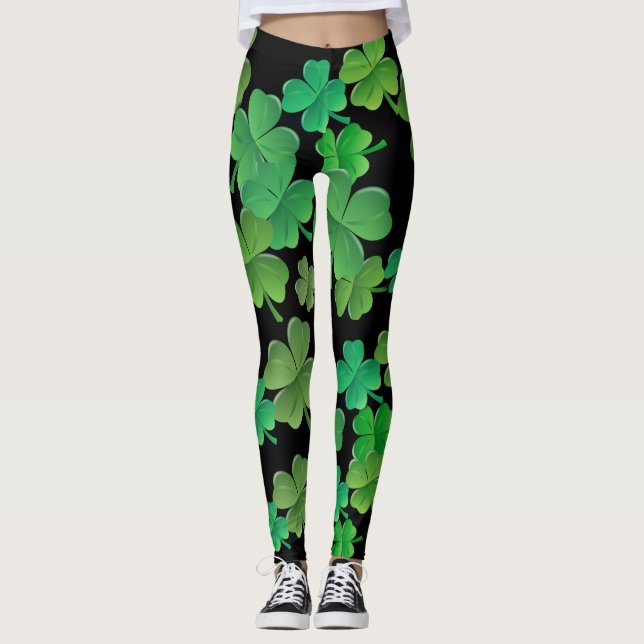 Shamrock Leggings (Customizable) (Front)