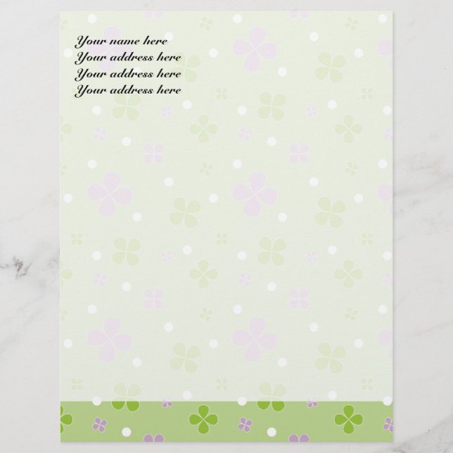 Shamrock Letterhead (Front)