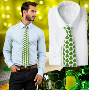 Shamrock Luck Forever Tie