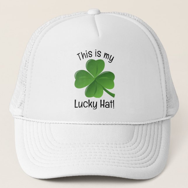 Shamrock Lucky Hat (Front)