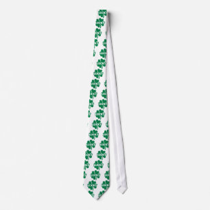 Shamrock lucky tie