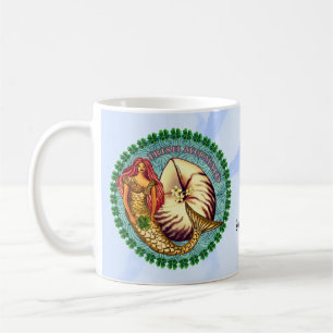 Shamrock Mermaid Coffee Mug