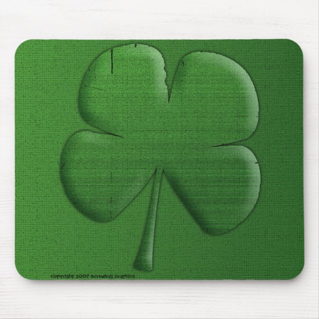 Shamrock Mousepad (Front)