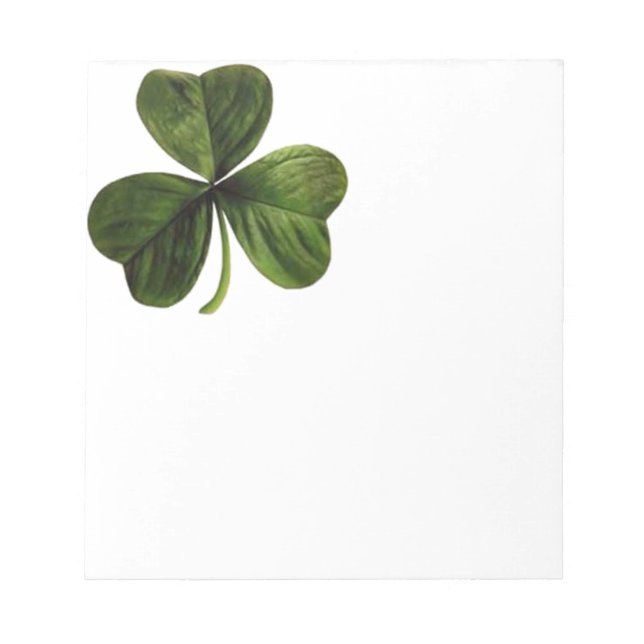 Shamrock Notepad (Front)
