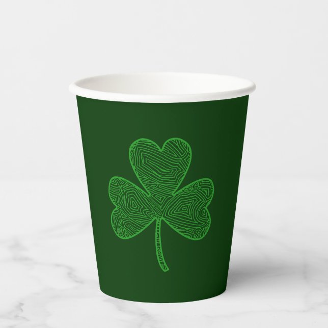 Shamrock Paper Cup (Front)