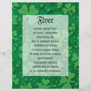 Shamrock Pattern Flyer