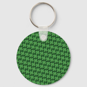 Shamrock Pattern Keychain