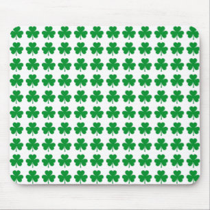 Shamrock Pattern Mouse Pad