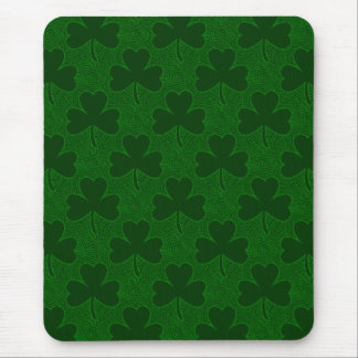 Shamrock Pattern Mouse Pad