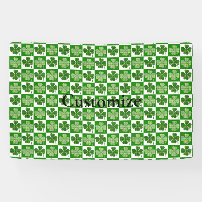 Shamrock Pattern  Thunder_Cove Banner (Horizontal)