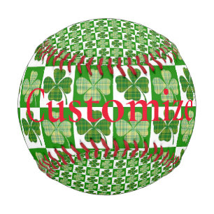 Shamrock Pattern  Thunder_Cove Baseball