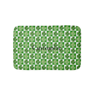 Shamrock Pattern Thunder_Cove Bath Mat
