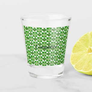 Shamrock Pattern  Thunder_Cove Shot Glass