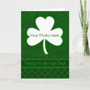 Shamrock Photo Card