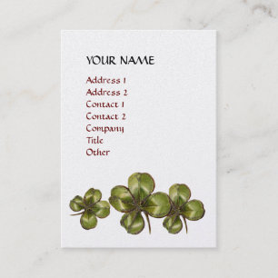 SHAMROCK platinum Business Card
