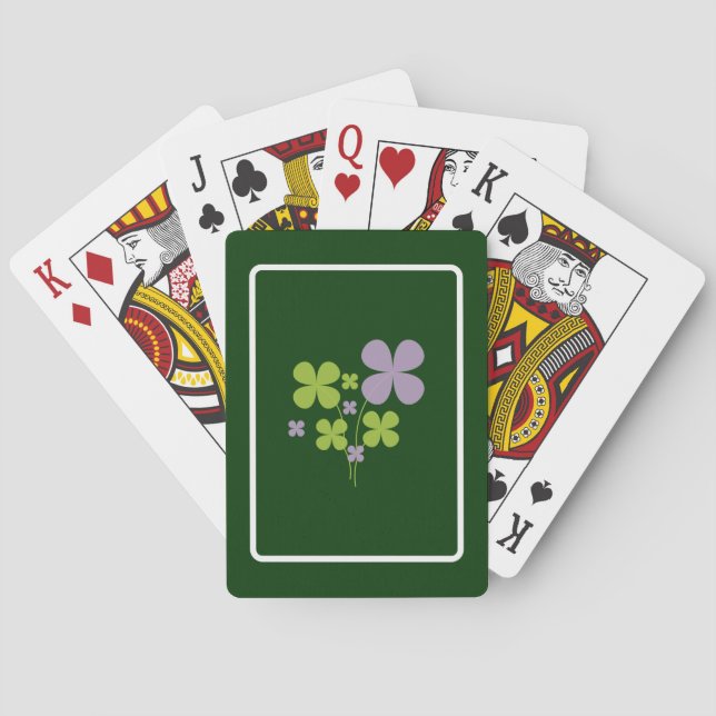 Shamrock Playing Cards (Back)