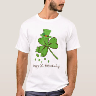 Shamrock Puzzles Autism Awareness St Patrick's Day T-Shirt