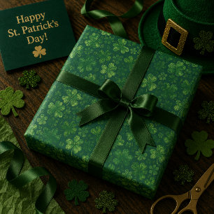 Shamrock Rain Tissue Paper