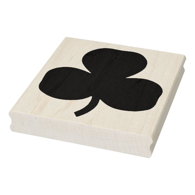 Shamrock Rubber Art Stamp (Stamp)
