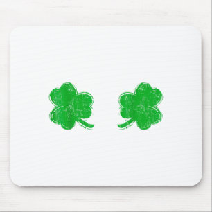 Shamrock S Irish Ies St Patricks Day Shirt  Mouse Pad