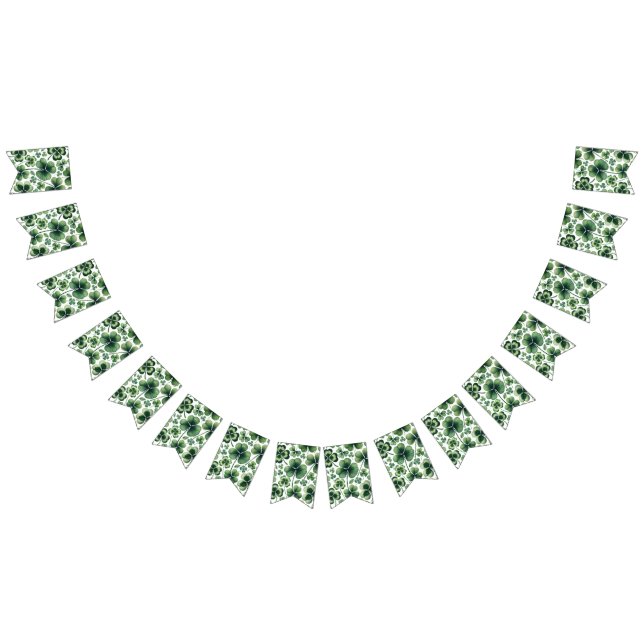 Shamrock Shuffle Bunting Flags (All)