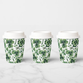 Shamrock Shuffle Paper Cups