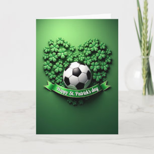 Shamrock Soccer Joy Card