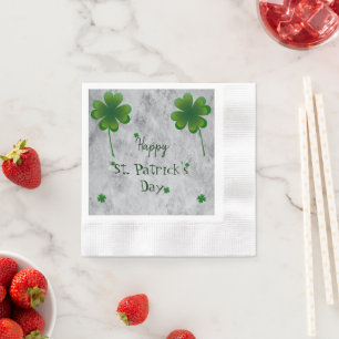 Shamrock St. Patrick's Day Napkin