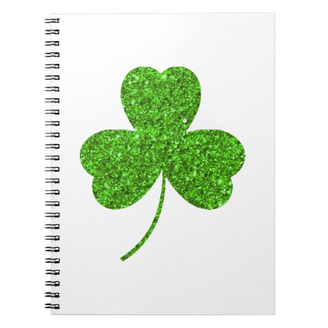 Shamrock St. Patrick's Day Notebook (Front)