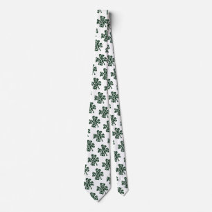 Shamrock St Patricks Day Tie