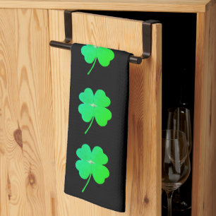 Shamrock St. Patricks Day Vert Cuisine Serviettes