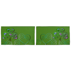 Shamrock St. Patrick's Pillowcase