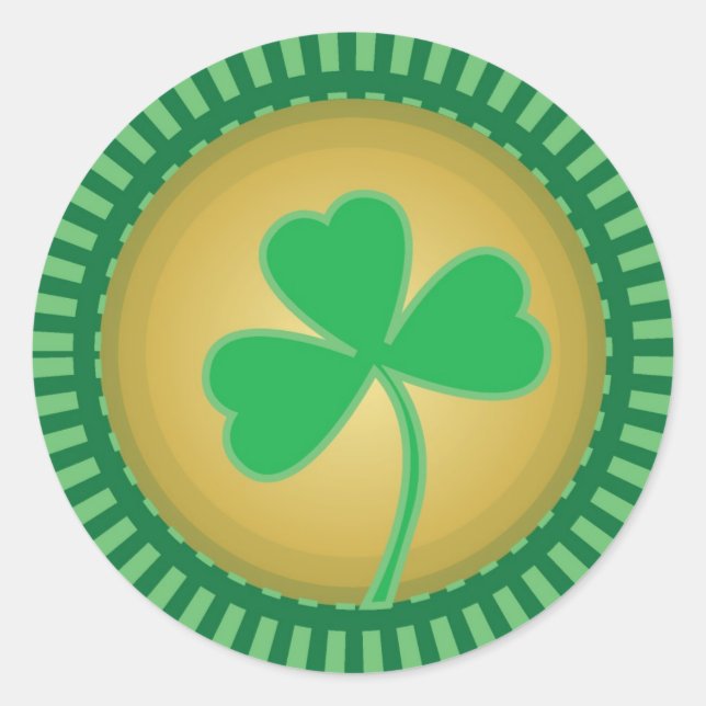 Shamrock Sticker (Front)
