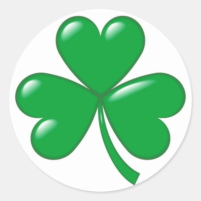 Shamrock sticker (Front)
